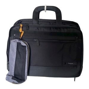Targus Black Ballistic Canvas Nylon Mesh Fabric Safeport Laptop briefcas…